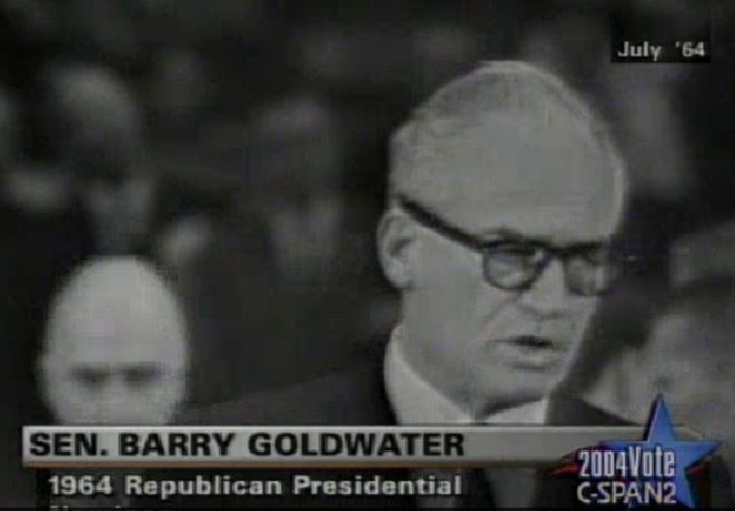 Barry Goldwaters Gop Presidential Nomination Speech