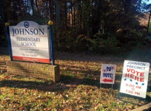 Johnson Precinct Charlottesville Vote Here