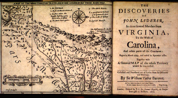 Today in Virginia’s Yesterday: Early Westward Exploration  Bearing Drift